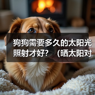 狗狗需要多久的太阳光照射才好?(晒太阳对狗狗的好处及注意事项)(图3) 狗狗需要多久的太阳光照射才好?(晒太阳对狗狗的好处及注意事项)(图3)