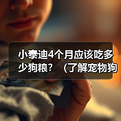 小泰迪4个月应该吃多少狗粮?(了解宠物狗的饮食需求,让小泰迪健康成长)(图2) 小泰迪4个月应该吃多少狗粮?(了解宠物狗的饮食需求,让小泰迪健康成长)(图2)