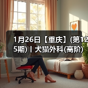 1月26日【重庆】(第125期)丨犬猫外科(高阶)班!含SUB(人人可实操)、乳糜胸等技术!(图4) 1月26日【重庆】(第125期)丨犬猫外科(高阶)班!含SUB(人人可实操)、乳糜胸等技术!(图4)