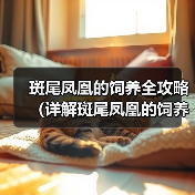 斑尾凤凰的饲养全攻略(详解斑尾凤凰的饲养技巧和注意事项)(图2) 斑尾凤凰的饲养全攻略(详解斑尾凤凰的饲养技巧和注意事项)(图2)