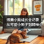 博美小狗成长全记录（从可爱小狮子到精神小伙伴，关注博美犬的成长历程）（图4）