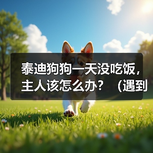 泰迪狗狗一天没吃饭，主人该怎么办？（遇到狗狗不吃饭的情况，要及时采取措施）（图2）