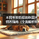 不同年龄阶段的秋田犬饲养指南(全面解析秋田犬在不同年龄阶段的饲养要点与技巧)(图4) 不同年龄阶段的秋田犬饲养指南(全面解析秋田犬在不同年龄阶段的饲养要点与技巧)(图4)
