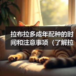 拉布拉多成年配种时间及关键注意事项指南