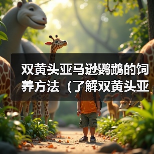 双黄头亚马逊鹦鹉的饲养方法（了解双黄头亚马逊鹦鹉，创造温馨家园）（图2）