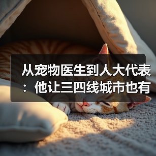 从宠物医生到人大代表：他让三四线城市也有了高品质宠物医疗服务（图4）