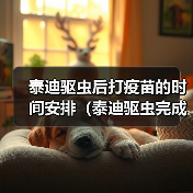 泰迪驱虫后打疫苗的时间安排（泰迪驱虫完成后接种疫苗的最佳时间选择）（图1）