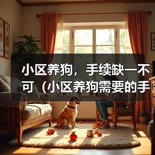 小区养狗,手续缺一不可(小区养狗需要的手续及办理流程,了解一下吧!)(图1) 小区养狗,手续缺一不可(小区养狗需要的手续及办理流程,了解一下吧!)(图1)