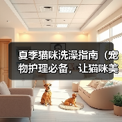 夏季猫咪洗澡指南(宠物护理必备,让猫咪美美哒)(图4) 夏季猫咪洗澡指南(宠物护理必备,让猫咪美美哒)(图4)