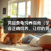 黄腿象龟饲养指南(学会正确饲养,让你的黄腿象龟更健康)(图2) 黄腿象龟饲养指南(学会正确饲养,让你的黄腿象龟更健康)(图2)
