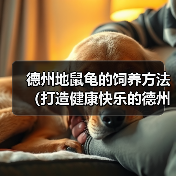 德州地鼠龟的饲养方法（打造健康快乐的德州地鼠龟生活）（图4）