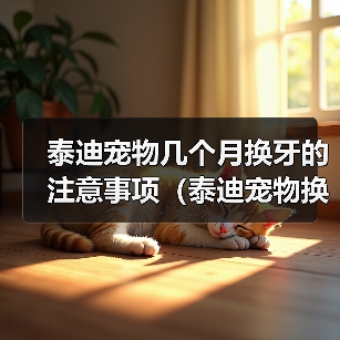 泰迪宠物几个月换牙的注意事项（泰迪宠物换牙期间的饮食、口腔保健与日常护理）（图2）