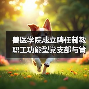 兽医学院成立聘任制教职工功能型党支部与管理委员会（图4）