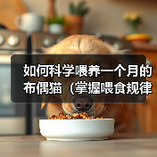 如何科学喂养一个月的布偶猫(掌握喂食规律,让宠物更健康)(图1) 如何科学喂养一个月的布偶猫(掌握喂食规律,让宠物更健康)(图1)