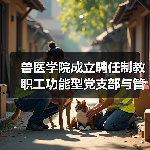 兽医学院成立聘任制教职工功能型党支部与管理委员会(图1) 兽医学院成立聘任制教职工功能型党支部与管理委员会(图1)