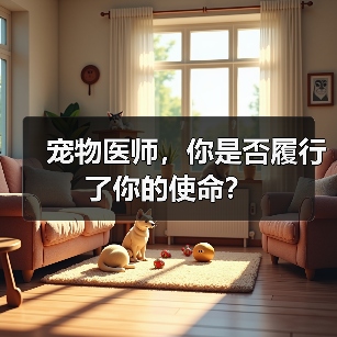 宠物医师,你是否履行了你的使命?(图2) 宠物医师,你是否履行了你的使命?(图2)