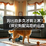 狗出血多久才算正常？（探究狗配完后的出血情况及时长）（图1）