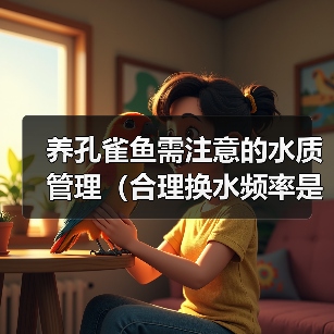 养孔雀鱼需注意的水质管理（合理换水频率是保持孔雀鱼健康的关键）（图2）
