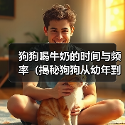 狗狗喝牛奶的时间与频率(揭秘狗狗从幼年到成年喝牛奶的变化及影响)(图3) 狗狗喝牛奶的时间与频率(揭秘狗狗从幼年到成年喝牛奶的变化及影响)(图3)
