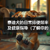 泰迪犬的日常排便频率及健康指导（了解你的宠物）（图1）