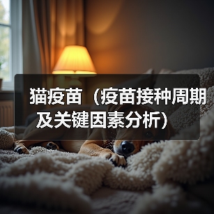 猫疫苗（疫苗接种周期及关键因素分析）（图4）