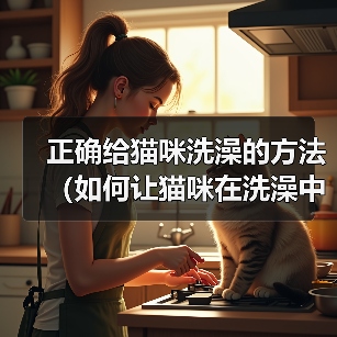 正确给猫咪洗澡的方法(如何让猫咪在洗澡中感到舒适与安全)(图3) 正确给猫咪洗澡的方法(如何让猫咪在洗澡中感到舒适与安全)(图3)