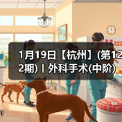 1月19日【杭州】(第122期)丨外科手术(中阶)实战班，2人/组提供一猫一狗，实操超多！（图3）