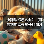 小狗缺钙怎么办？（缺钙狗狗需要多长时间才能康复？）（图2）
