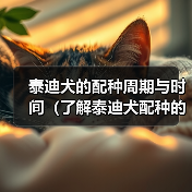 泰迪犬的配种周期与时间（了解泰迪犬配种的时间和周期有助于繁殖者的决策）（图2）