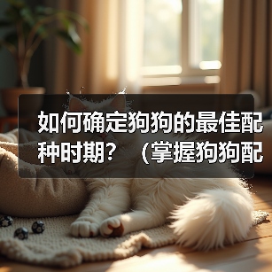 如何确定狗狗的最佳配种时期？（掌握狗狗配种时机的关键方法）（图4）
