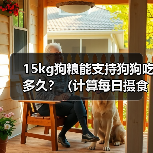 15kg狗粮能支持狗狗吃多久？（计算每日摄食量和狗狗体重是关键）（图4）