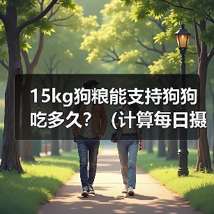 15kg狗粮能支持狗狗吃多久？（计算每日摄食量和狗狗体重是关键）（图1）