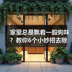 家里总是飘着一股狗味？教你6个小妙招去除异味（给家里消除狗味，让空气清新如初）（图3）