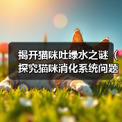 揭开猫咪吐绿水之谜（探究猫咪消化系统问题的原因及处理方法）（图1）
