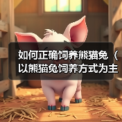 如何正确饲养熊猫兔（以熊猫兔饲养方式为主题，让你成为专业养兔达人）（图2）