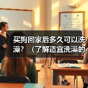买狗回家后多久可以洗澡？（了解适宜洗澡的时机，让你的狗狗健康舒适）（图3）