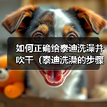 如何正确给泰迪洗澡并吹干(泰迪洗澡的步骤和技巧,让它爱上洗澡)(图3) 如何正确给泰迪洗澡并吹干(泰迪洗澡的步骤和技巧,让它爱上洗澡)(图3)