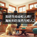 狗吃生肉会咬人吗?(揭秘狗吃生肉与咬人之间的关系)(图1) 狗吃生肉会咬人吗?(揭秘狗吃生肉与咬人之间的关系)(图1)