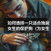 如何选择一只适合独居女生的保护狗（为女生提供保护和安全感的狗的特征和品种）（图3）