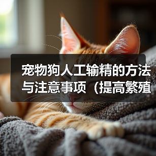 宠物狗人工输精的方法与注意事项（提高繁殖效率的关键技巧与建议）（图3）