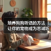 培养狗狗听话的方法(让你的宠物成为忠诚听话的好伙伴)(图3) 培养狗狗听话的方法(让你的宠物成为忠诚听话的好伙伴)(图3)