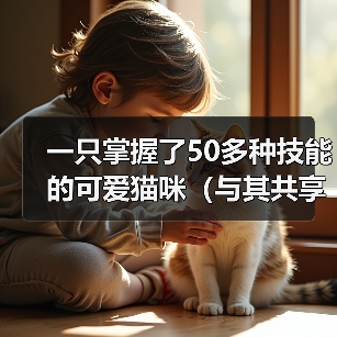 一只掌握了50多种技能的可爱猫咪(与其共享快乐,你是否训练过你的猫咪?)(图1) 一只掌握了50多种技能的可爱猫咪(与其共享快乐,你是否训练过你的猫咪?)(图1)