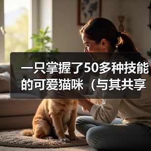 一只掌握了50多种技能的可爱猫咪(与其共享快乐,你是否训练过你的猫咪?)(图2) 一只掌握了50多种技能的可爱猫咪(与其共享快乐,你是否训练过你的猫咪?)(图2)