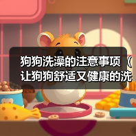 狗狗洗澡的注意事项（让狗狗舒适又健康的洗澡技巧）（图4）