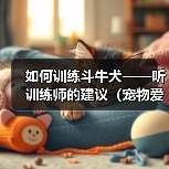 如何训练斗牛犬——听训练师的建议(宠物爱好者必看,斗牛犬训练全攻略)(图3) 如何训练斗牛犬——听训练师的建议(宠物爱好者必看,斗牛犬训练全攻略)(图3)