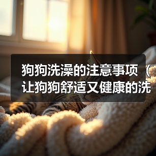狗狗洗澡的注意事项（让狗狗舒适又健康的洗澡技巧）（图2）