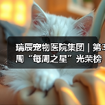 瑞辰宠物医院集团 | 第3周“每周之星”光荣榜(图2) 瑞辰宠物医院集团 | 第3周“每周之星”光荣榜(图2)