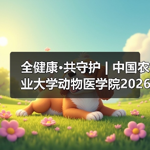 全健康·共守护 | 中国农业大学动物医学院2026年第一批学术岗招聘启动！（图4）
