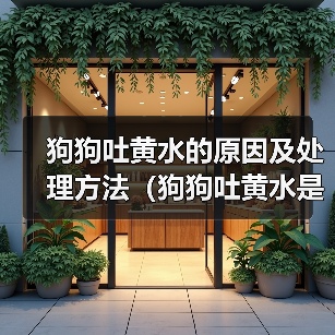 狗狗吐黄水的原因及处理方法（狗狗吐黄水是怎么回事？黄水吐出可能暗示什么问题？）（图3）