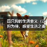 四只狗的生活意义(以狗为伴,感受生活之美)(图1) 四只狗的生活意义(以狗为伴,感受生活之美)(图1)